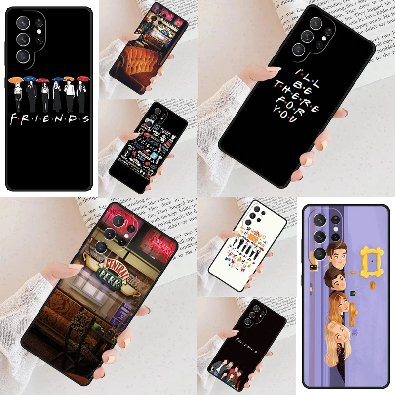 Central Perk Coffee Friends TV Show Cell Phone Case for Samsung Galaxy S26 Ultra S25 S24 S23 S22 S21 S20 Note10 Cover