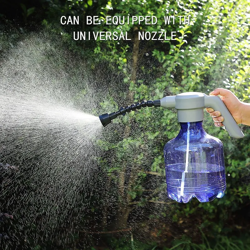 ABUL-3L Electric Spray Bottle USB Rechargeable Automatic Watering Can Household Sprayer With Adjustable Nozzle Plant Mister