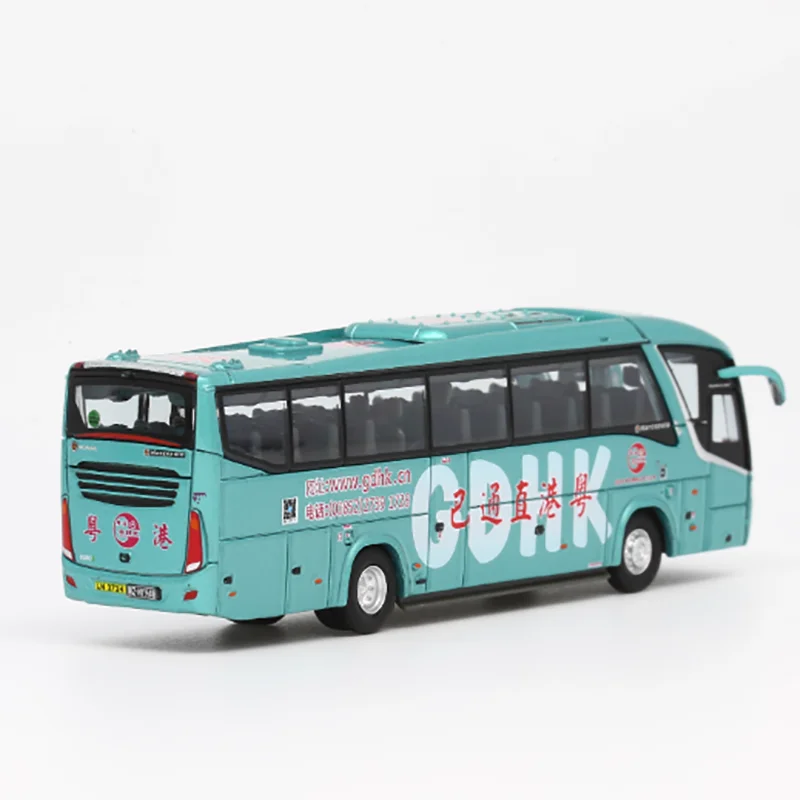 1/120 حافلة هونج كونج عبر الحدود اتصال مباشر بين قوانغدونغ وهونغ كونغ/سنغافورة B12A03 eBUS نموذج سبيكة هدية