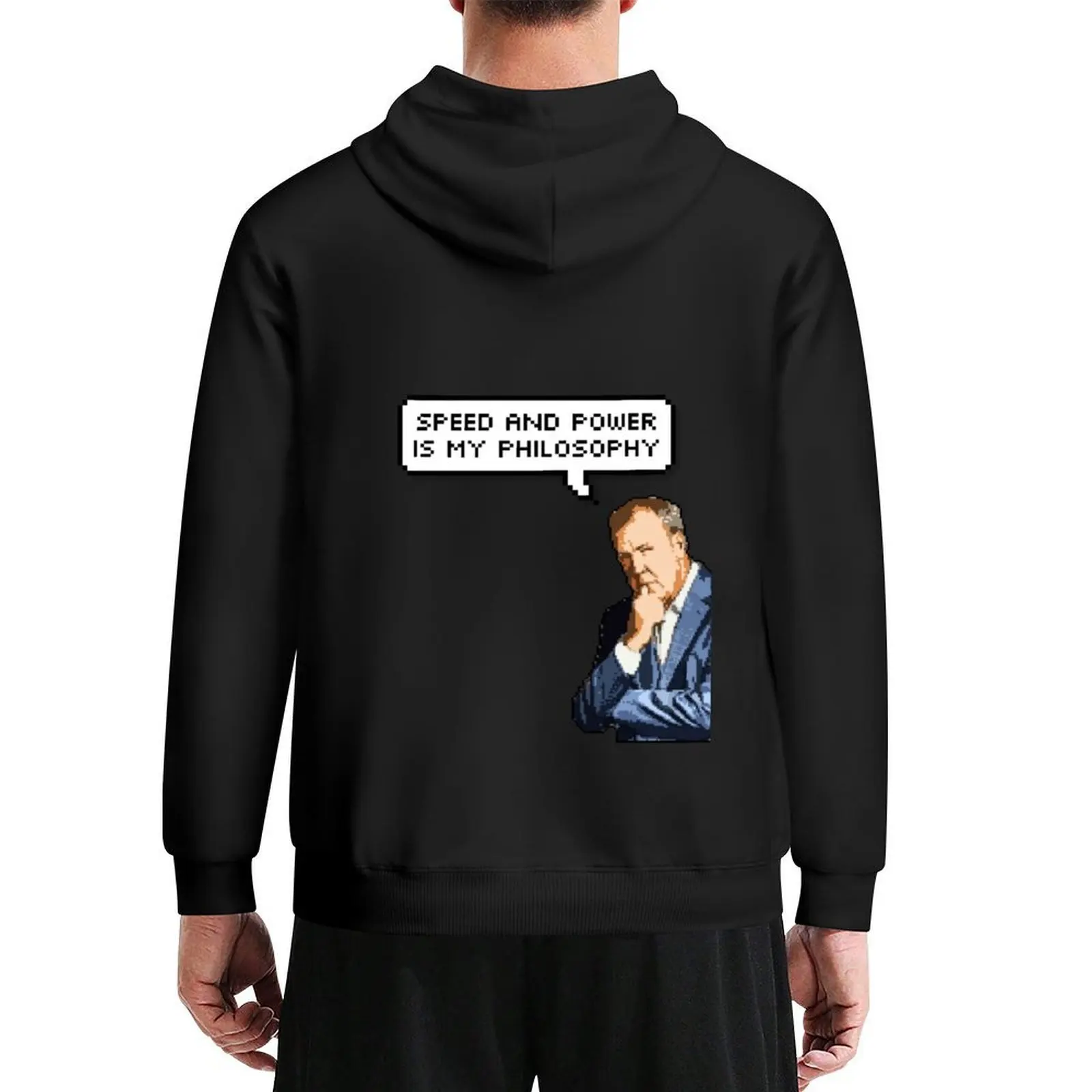 

Clarkson Speed and Power 8 bit Hoodie hooded shirt blouse men's autumn clothes aesthetic clothing hoodies and sweatshirts new