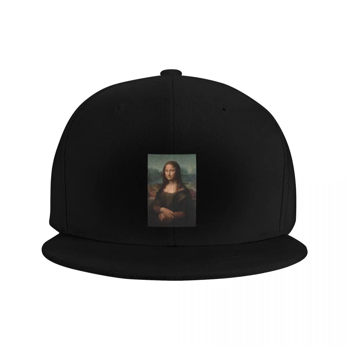 The Mona Lisa Baseball Cap black beach hat Luxury Woman Men's