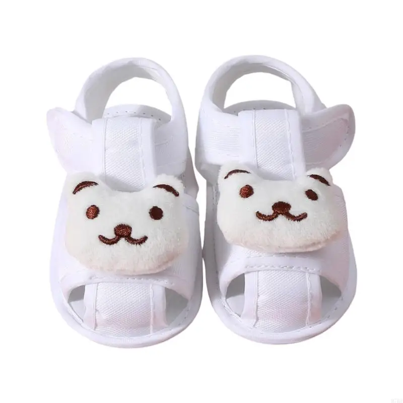 97BE للجنسين الصنادل الرضعية غير قابلة للتنفس أحذية غير متوفرة لساعة اللعب والنزهات #3