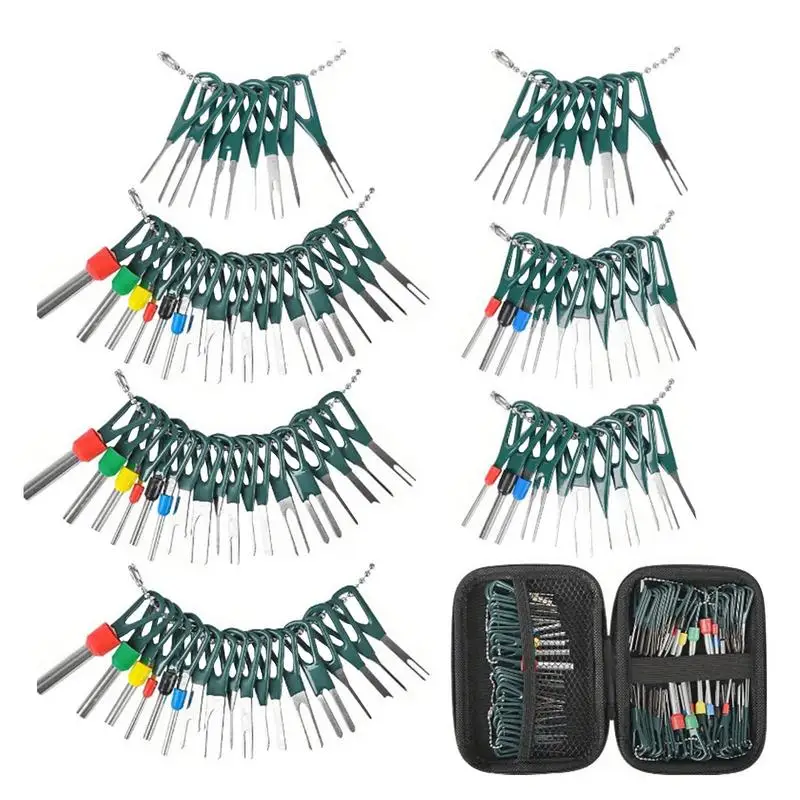 

Terminal Removal Tool Kit Car Terminal Removal Repair Kit 172X Electrical Connector Pin Removal Tool Kit Pin Extractor Terminal