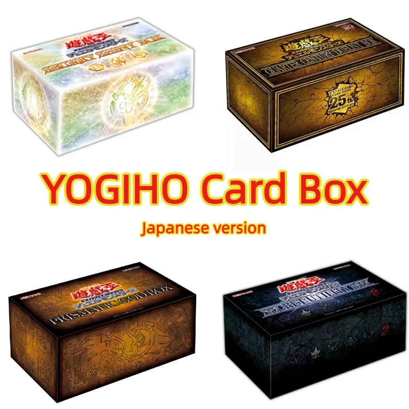 

В наличии оригинальная коробка YuGiOh Quarter Century Duelist, секретная универсальная коробка, секретная блестящая коробка, призматическая коробка Бога, коллекция игрушек в подарок