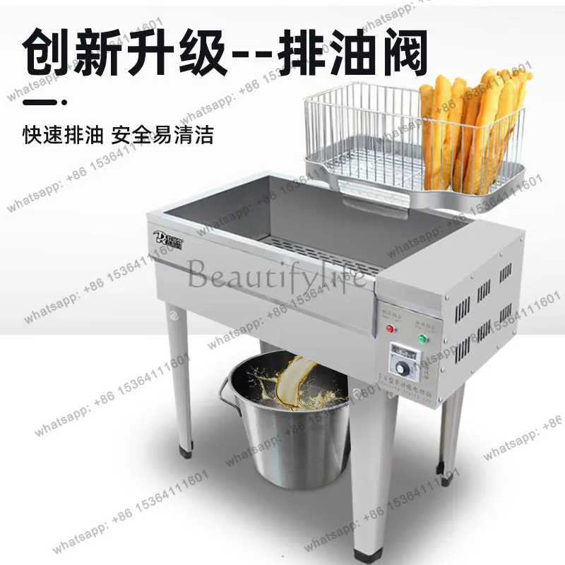 Commercial large-capacity single-cylinder constant temperature fryer special machine for electric fryer