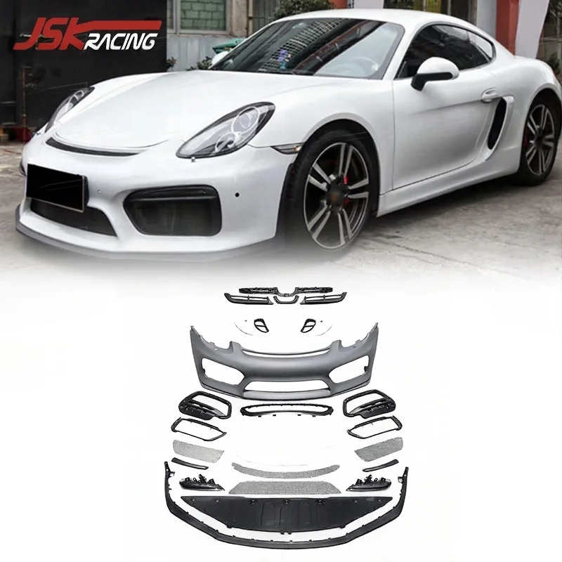 

Комплекты обвесов PP для Porsche Cayman 981 2013-2015 годов, обновление бампера в стиле GT4