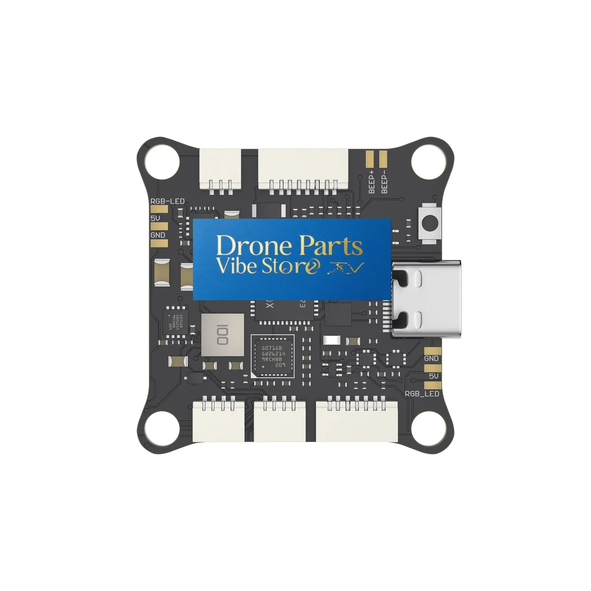 DronePGEPRC Fettec G4 Alpha Flight Controller For FPV Drone DIY Chip Support SH1.0 Cable Connection D-J-I Digital Image Transmis