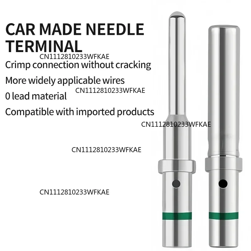 50Pcs DT 1.5mm Series Pin Contact 0462-201-16141 0460-202-16141 Stainless Steel 16AWG Deutsch Crimp Solid Female male Terminal
