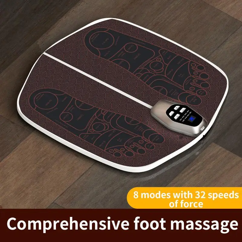 

Electric Ems Pulse Foot Massage Pad Relief Pain Relax Muscle Stimulation Improve Blood Circulation Feet Acupoints Massage Mat