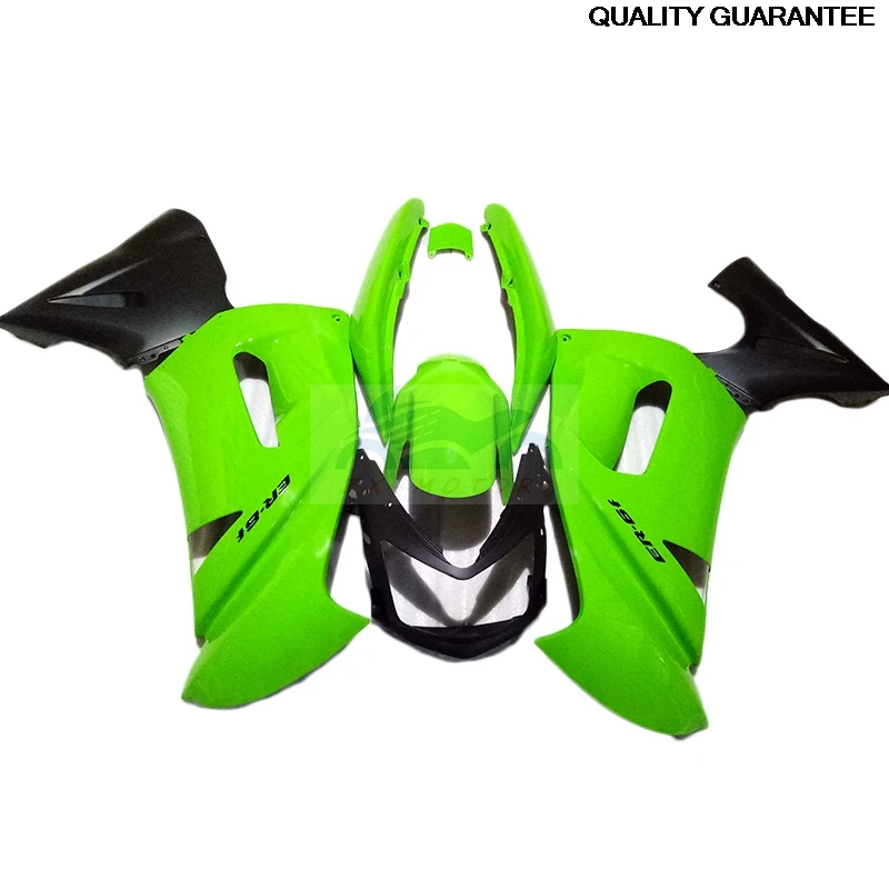 Motorcycle Fairings Kits Set For Kawasaki Ninja 650R ER6F 06-08 Green Black fairing Ninja 650R 2006 2007 2008 HJ43 - view 2