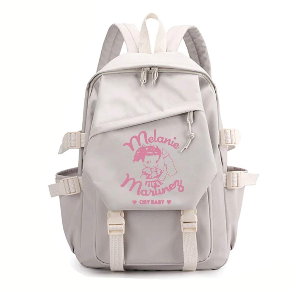 Melanie Martinez Tour Cry Baby Print Backpack Women Girls Teenager Schoolbag Laptop Bags  Fashion Outdoor Bookbag for Fans Gift