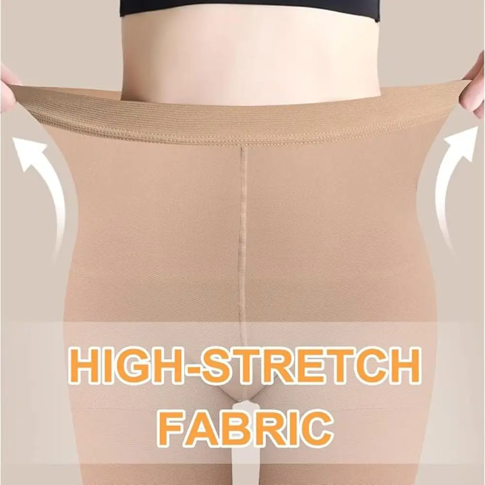New 20-30mmHg Compression Stockings Footless Black Beige Graduated Support Hosiery S-XXL Compression Pantyhose