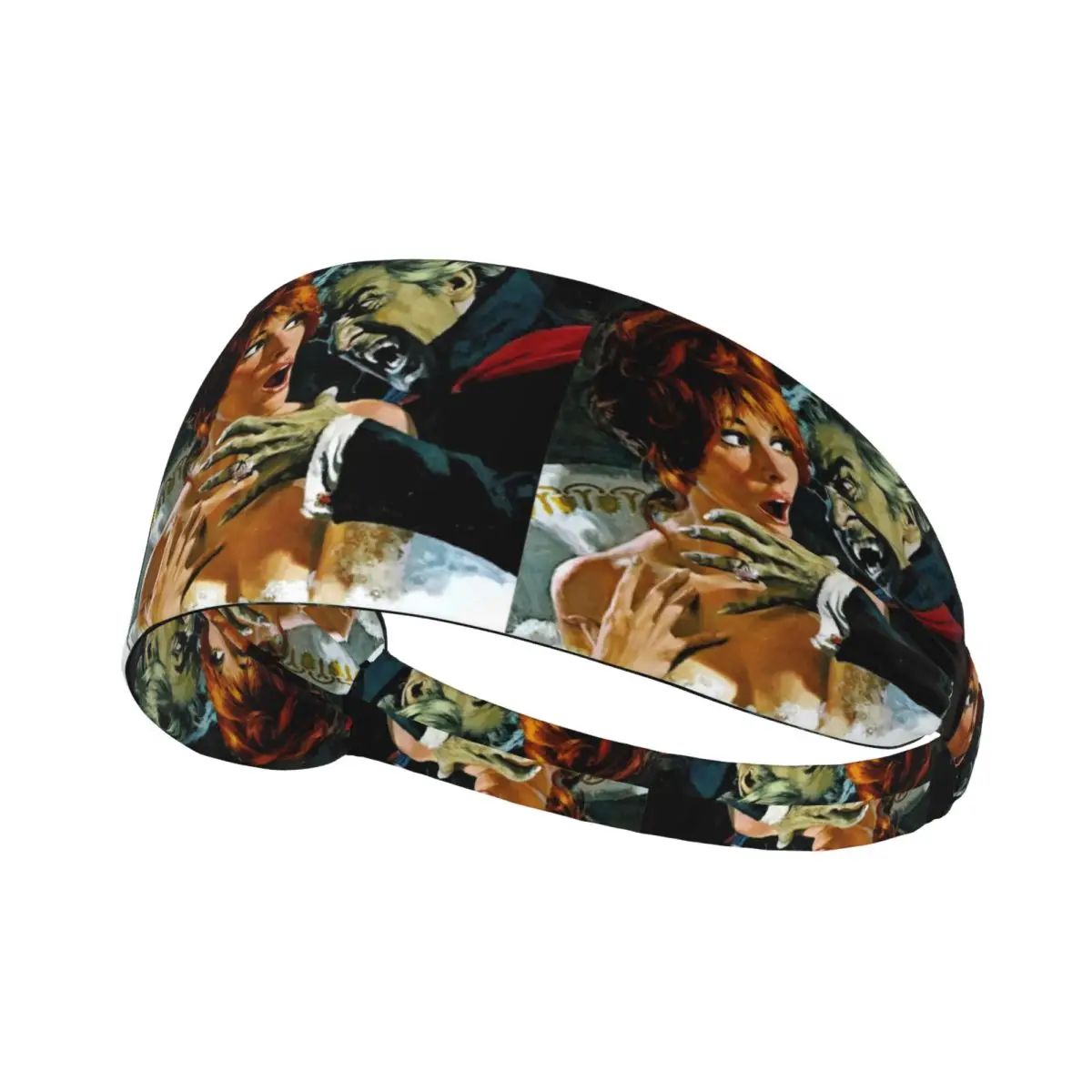 

Спортивная повязка на голову The Fearless Vampire Killers для футбола, Хэллоуина, впитывающая повязка на голову из фильма ужасов для женщин и мужчин