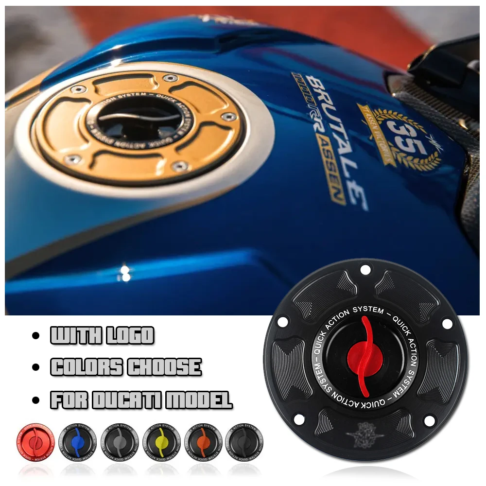 CNC Racing Motorcycle Fuel Tank Cap Gas Cap Quickly Release Keyless for MV Agusta BRUTALE 920 990 1090 RR 750 910 F4 RUSH 1000