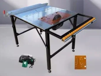 

SHUN Multi-functional simple folding table dust-free slave saw, precision sliding table saw