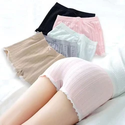 Women Short Pants Sexy Lace Seamless Shorts Safety Pants For Dress Panties Skirt Shorts Women Underwear High-stretch Boxers