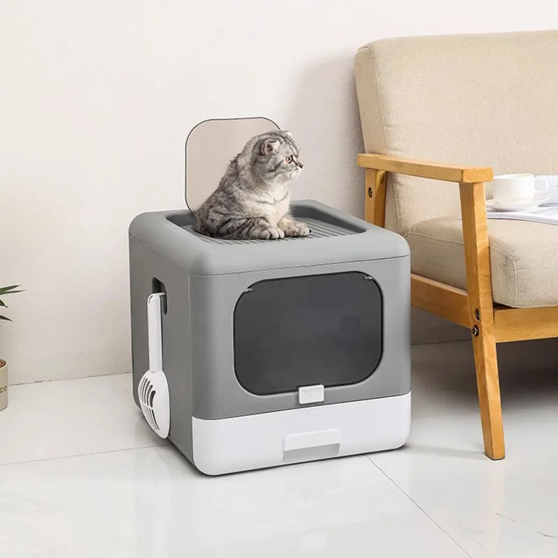 

Закрытые подножки для кошек, скребок для ванной комнаты, уличный дом, дизайн туалета для кошек, лопата, портативная лопата Caja De Arena Para Gato, товары для кошек