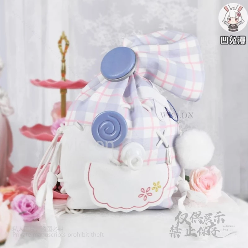 Аниме Косплей Nikki Костюм Бесконечность Nikki Ролевая игра Дискированная тканевая сумка Рюкзак Плетеная сумка Реквизит Y2K Женская вечеринка на Хэллоуин