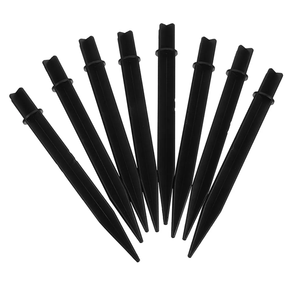 8Pcs Plastic Replacement Ground Stakes Solar Light Support Landscape Yard Outdoor Garden Light Spikes Pathway Decoration