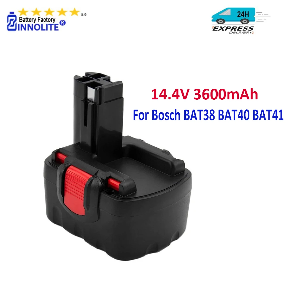 

14.4V 3.6Ah Ni-MH Battery for Bosch BAT040 BAT038 BAT041 BAT140 BAT159 BAT048 BAT100 BAT119 BH984 BPT1041 PSR12 GSR12 VE-2 GSB12