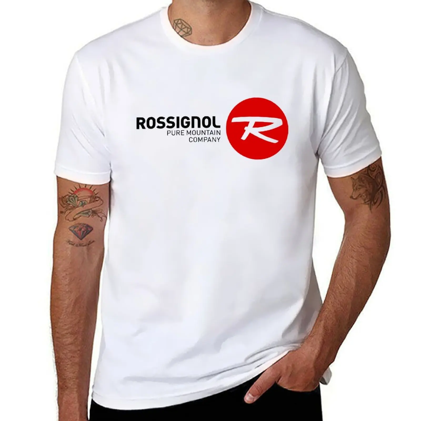 Rossignol pure mountain products T-Shirt graphic t shirts for man t shirts for man cotton funny T-Shirt