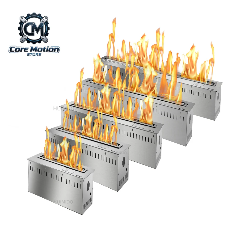 72 L Smart Stainless Steel Modern Electric Chimera Kamin Bio Fireplace