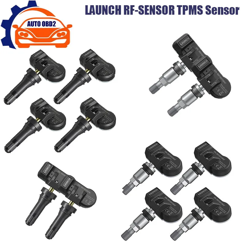 

LAUNCH RF-SENSOR TPMS Sensor 433MHz 315MHz Sensor Tire Repair Tool Scanner X431 TSGUN Tire Pressure Monitor Tester Programming