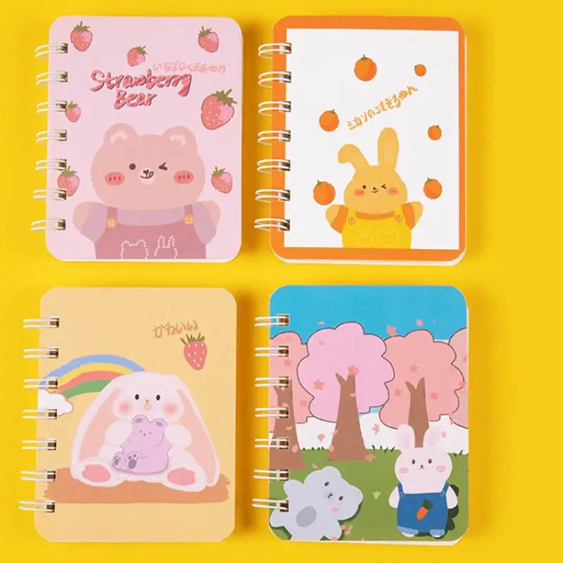 cute-fun-animal-mini-notebook-para-estudante-papelaria-escolar