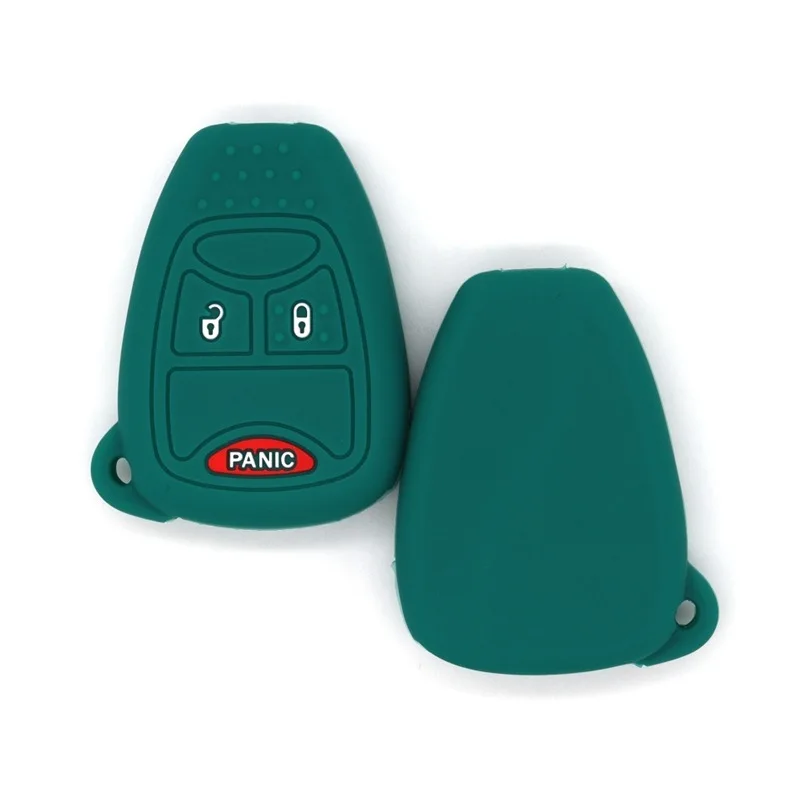 مناسبة لسيارة جيب رانجلر فري لانسر كرايسلر 300C دودج حافظة مفاتيح من السيليكون #2