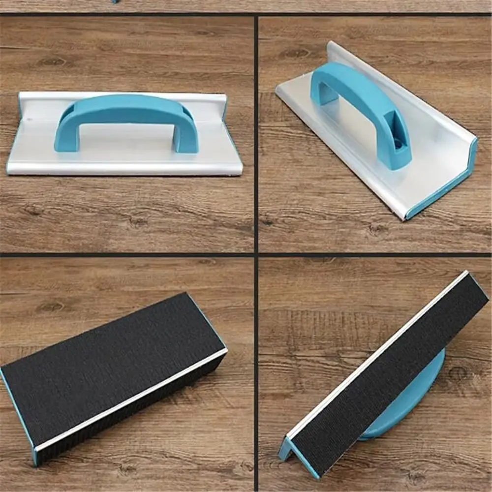 

Lightweight Sandpaper Holder Durable Aluminum Alloy Internal Corner Sandpaper Holder Sanding Clip Negative Angle