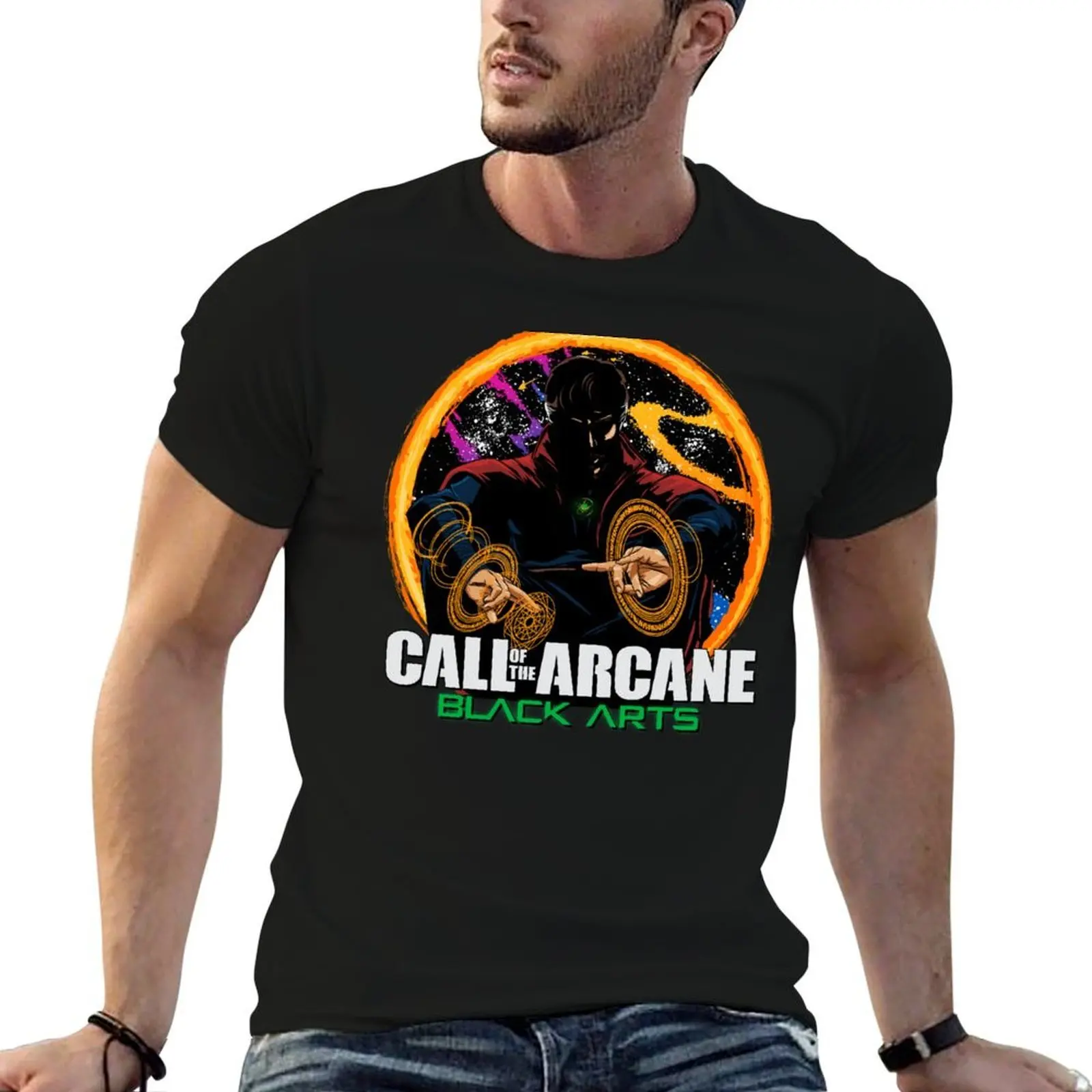 Call of the Arcane T-Shirt Funny t-shirts oversizeds mens big and tall t shirts