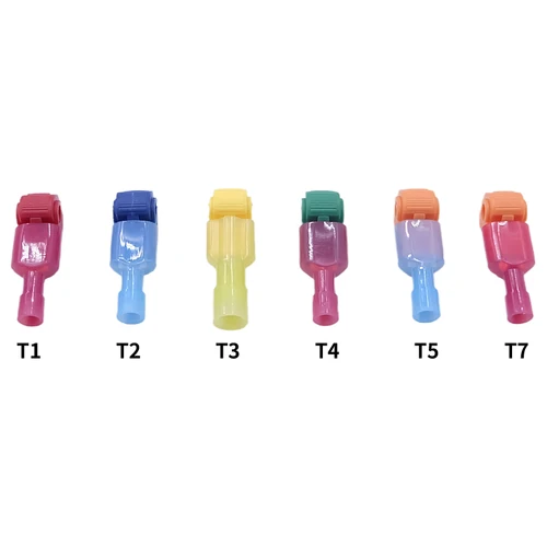 Imagen 2 del producto Clip de cableado rápido tipo T, Terminal de cable rápido sin pelado, rama de línea principal, conector de engarzado rápido, empalme, Terminal de juego impermeable