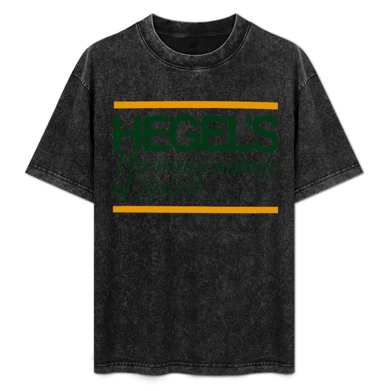 

Hegels Phenomenology of Spirit - Book Cover, Aesthetic, Philosophy, Dialectics T-Shirt Basic Plain Tee for Spring and Summer