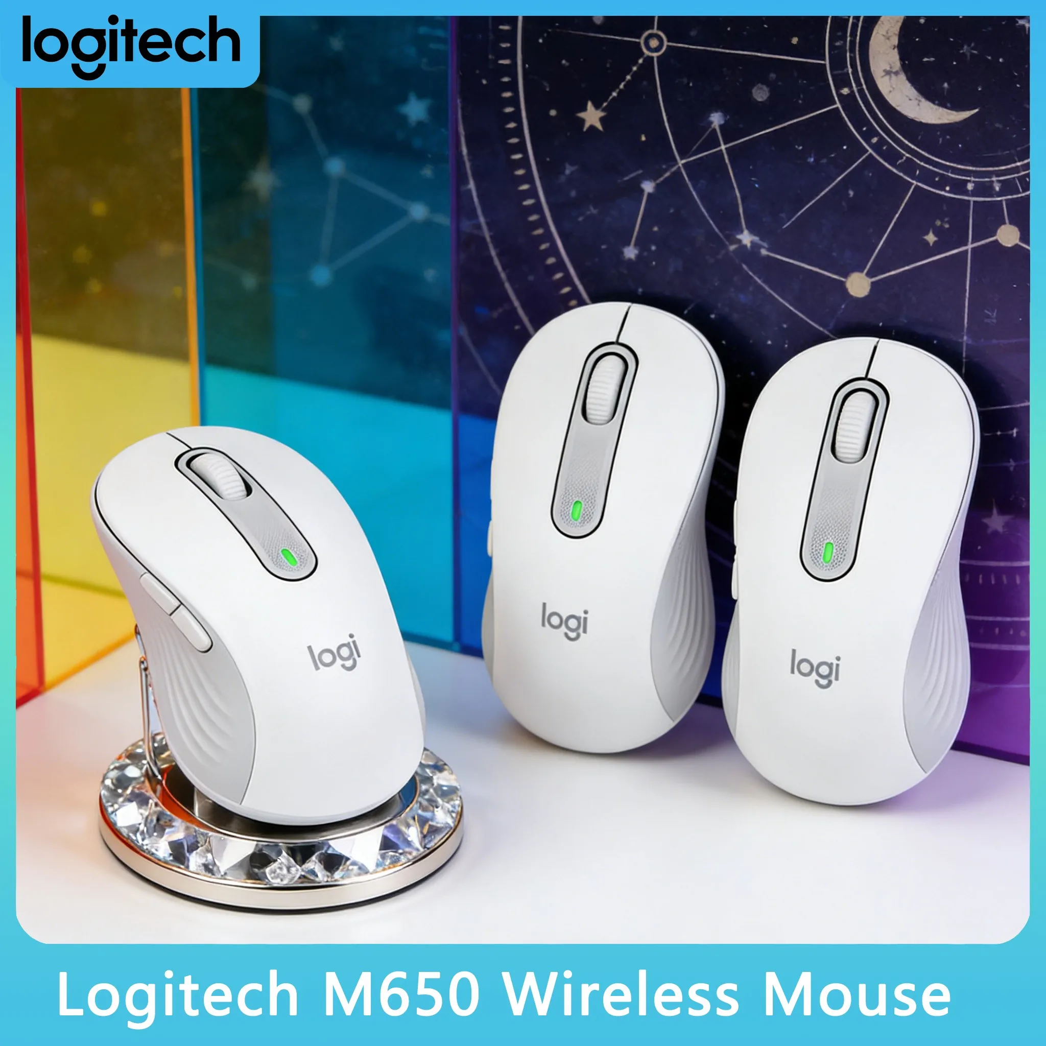 

Беспроводная мышь M650/M650L, все премиальные функции для больших рук