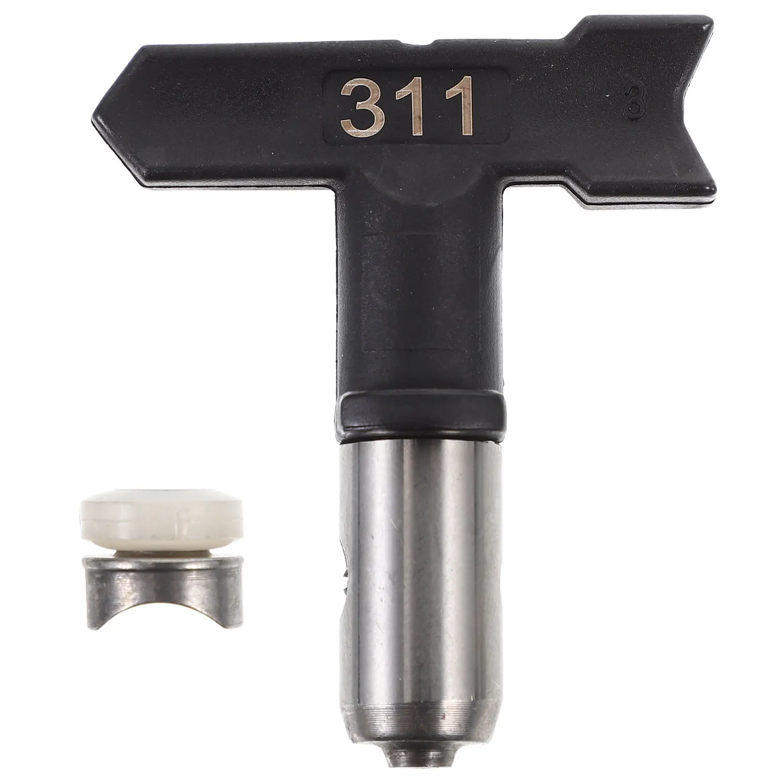 1 Stuks Airless Spuitpistool Tip Omkeerbare Airless Spuit Tip Compact Duurzaam Sproeikop Accessoires Voor Lakjes Op Waterbasis