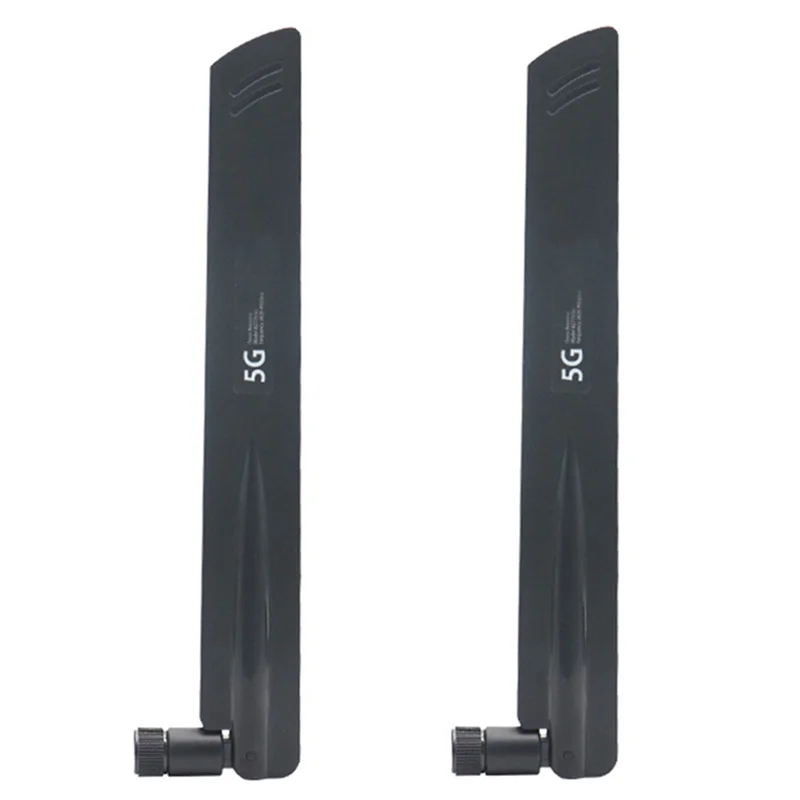 New Tech 20 Pcs 3G 4G 5G Antenna 600-6000Mhz 18Dbi Gain SMA Male For Wireless Network Card Wifi Router High Signal(C)