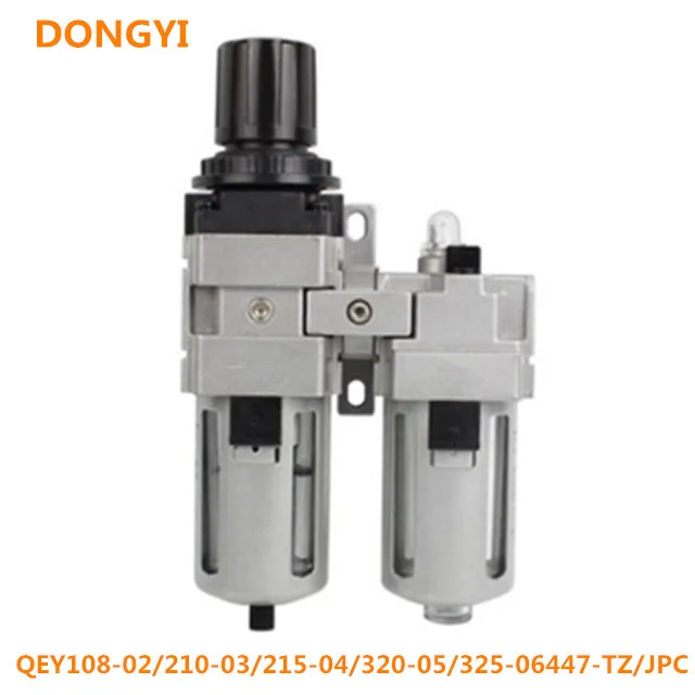 

High Quality Oil Filter Regulator Trap Pneumatic Water Separator Pressure Manual Drainage QEY108-02/210-03/215-04/320-05/325-064