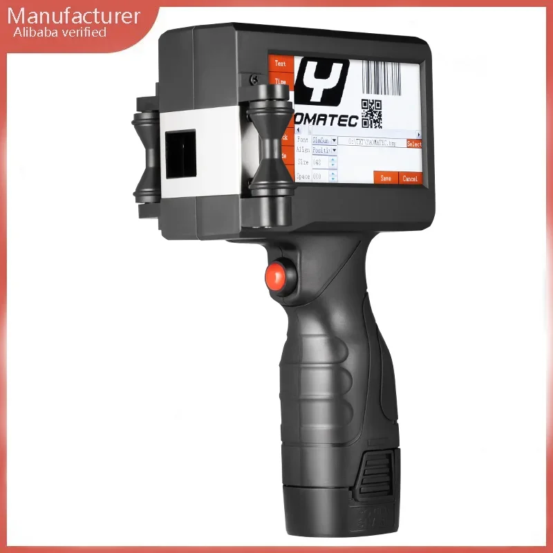 language production date number logo expiry date label plastic carton hand jet handheld thermal inkjet printer Y300