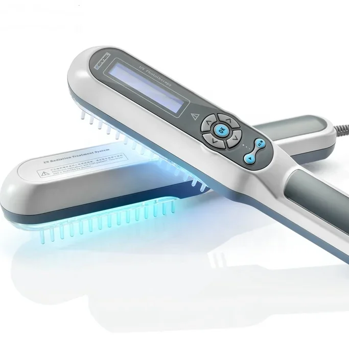

2025 Kernel KN-4003 Factory Price UVB Phototherapy Handheld wand Home Use For Vitiligo and Eczema for Adult and Child