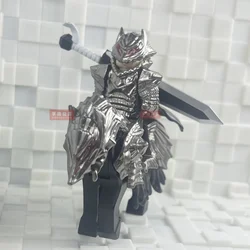 Magnet Swor HOT Cartoon Movie  Mini Action Figures War Horse Model Armor Accessories Building Blocks Enlighten Toys For Children
