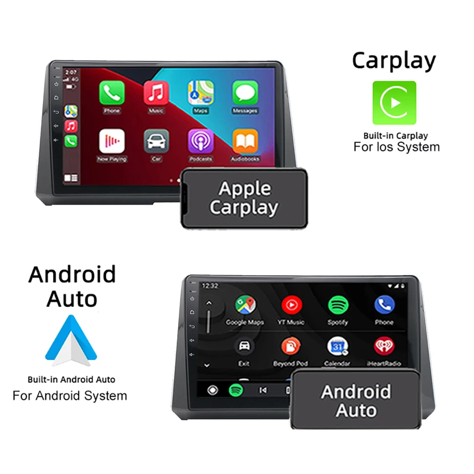 SEPTON Android Autoradio für Toyota Corolla 2019 2020 2021 2022 Multimedia Player Carplay Wifi Navi GPS Head Unit 4G Net 2 Din