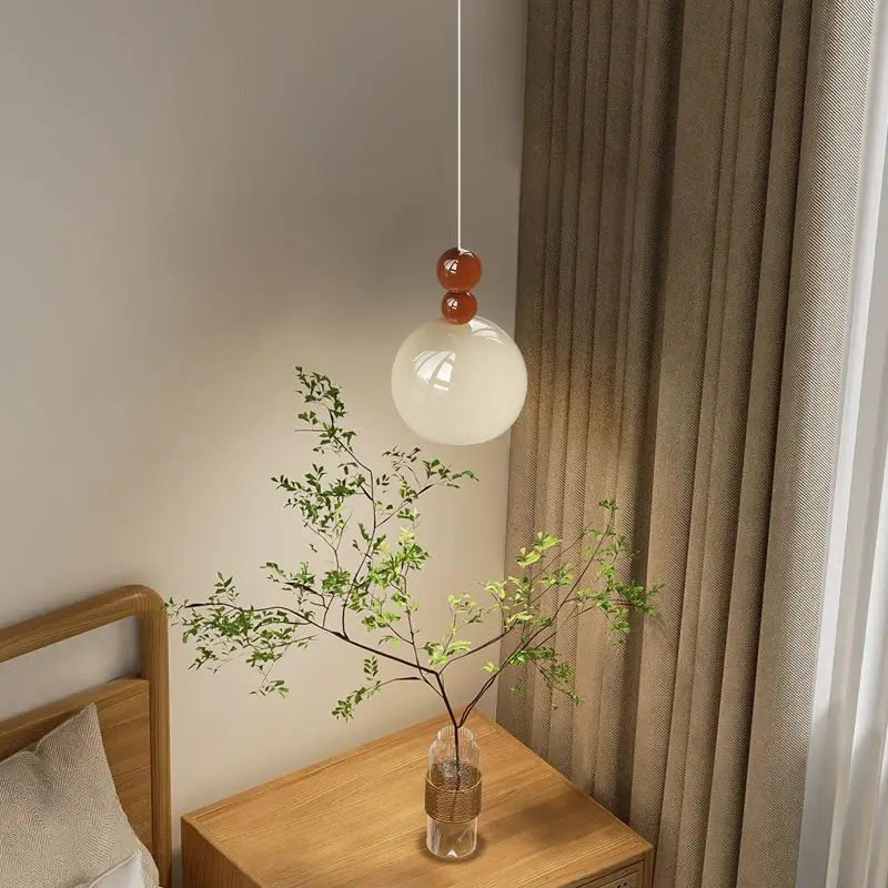 

Light luxury style high-end feeling bedroom bedside lamp eye protection bedside small night light