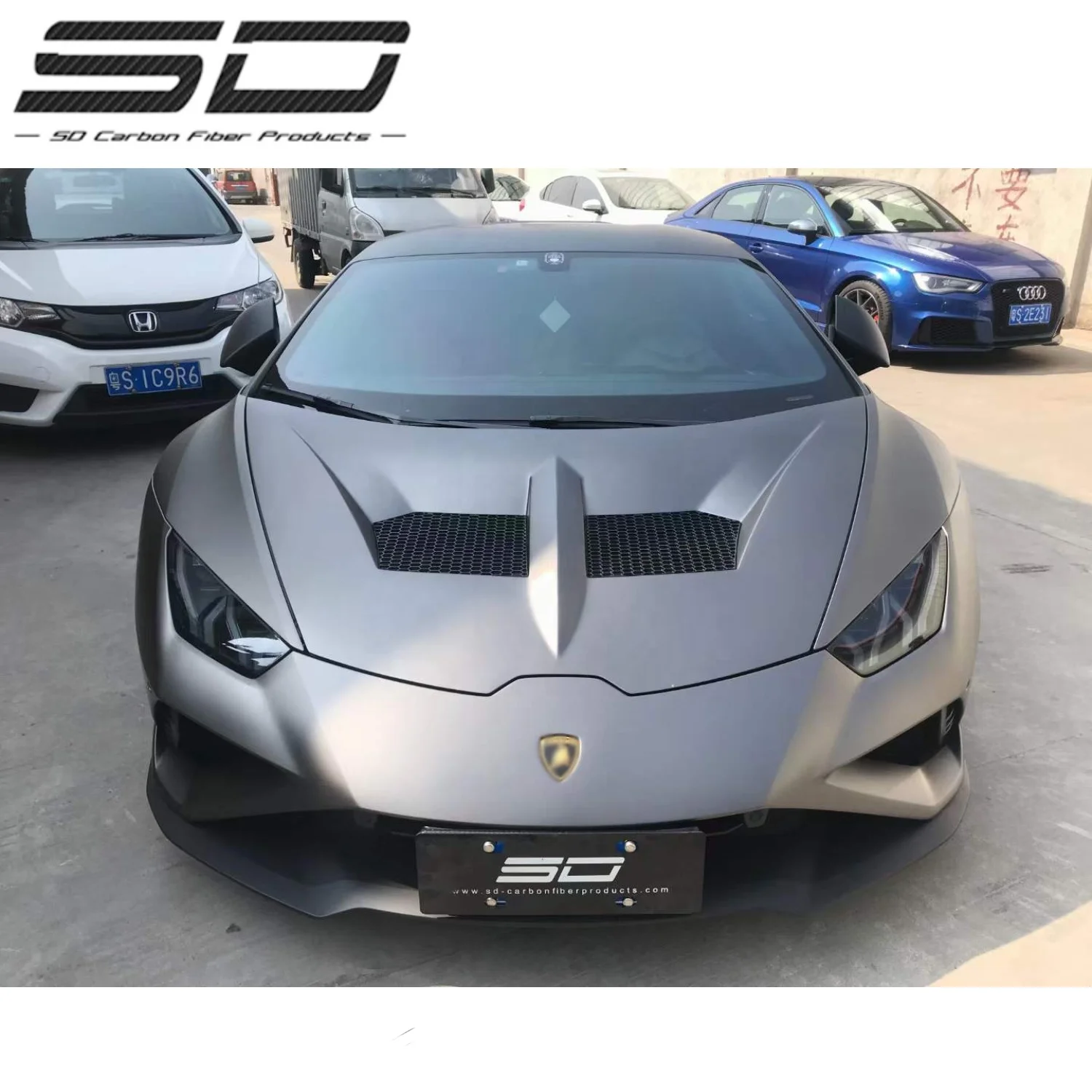 Perfect Fitment Lambor LB Style  Dry Carbon Bonnet Car Accessories for Huracan LP580 610 EVO