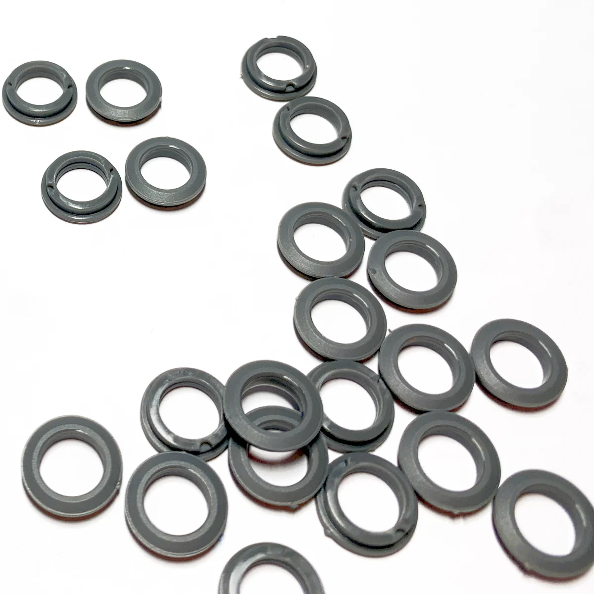 100Pieces Fuel Injector Plastic Retainer Caps 12.5*8.2*3mm for honda civic 1.6L (AY-P3056 )