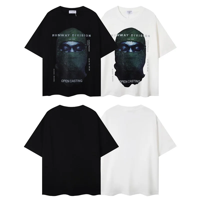 Green Masked Men Printing IH NOM UH NIT T Shirts Men Woman Loose O-Neck Chaopai Street Hip Hop Summer Style Top Tees