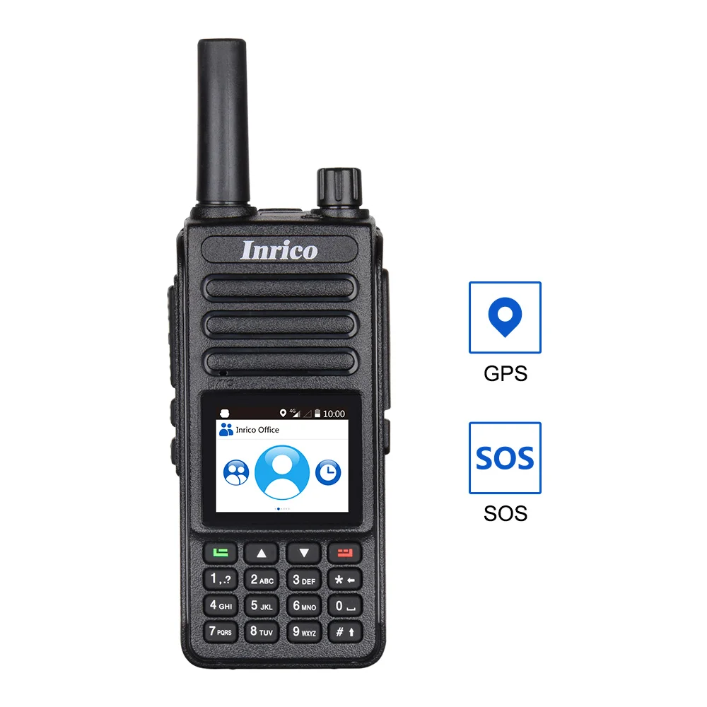 Inrico T290 портативная рация PoC PTT zello Ham Walkie Talkie неограниченная рация GPS 3G SIM-карта радио коммуникатор