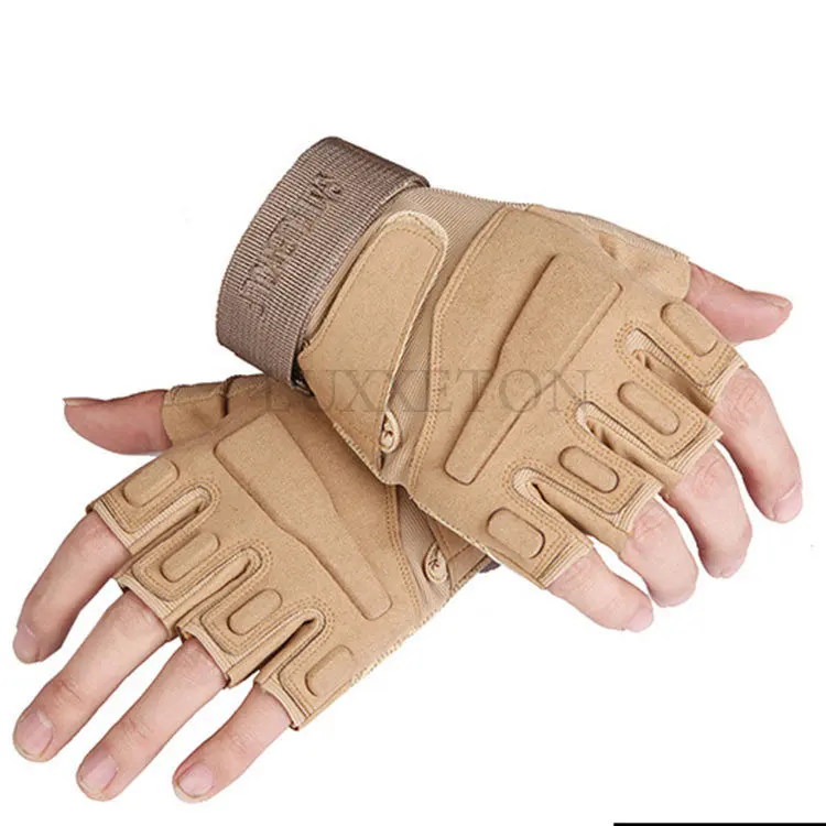 Military Tactical Gloves Outdoor Sports Army Full Finger Combat Motocycle Slip-resistant Carbon Fiber Tortoise Shell Gloves