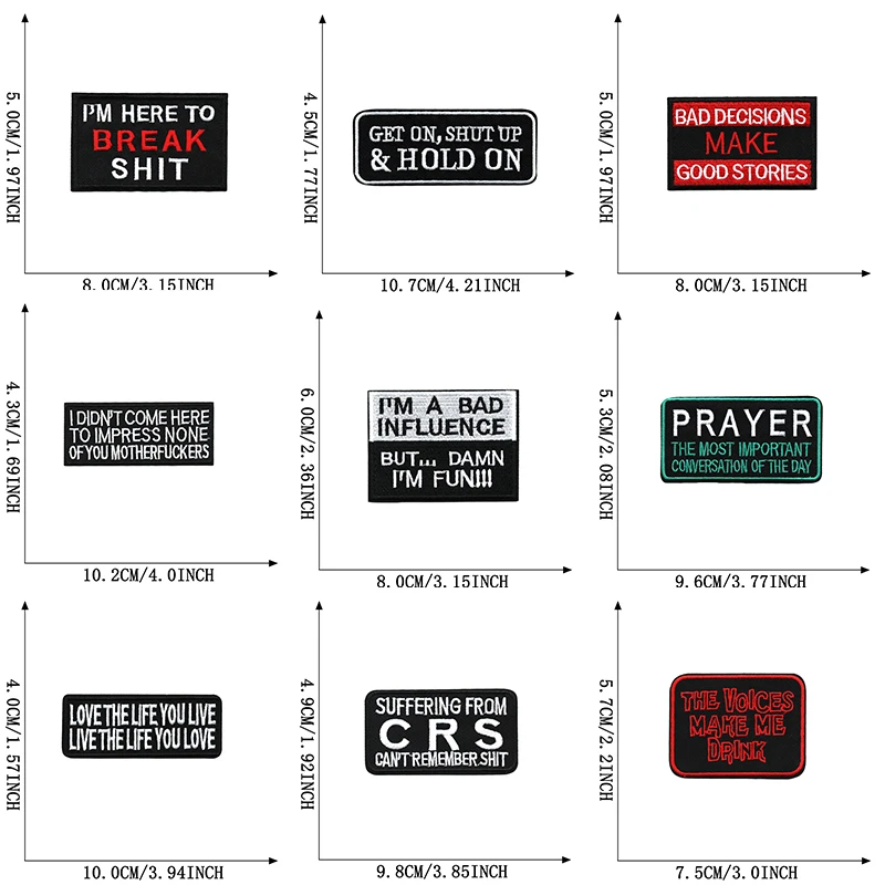 20 teile/los Mix Buchstaben Eisen Auf Patches Gestickte Nähen Für Kleidung Jeans Jacken Diy Aufkleber Stoffe Pack Bunte Thermische – Detail 2