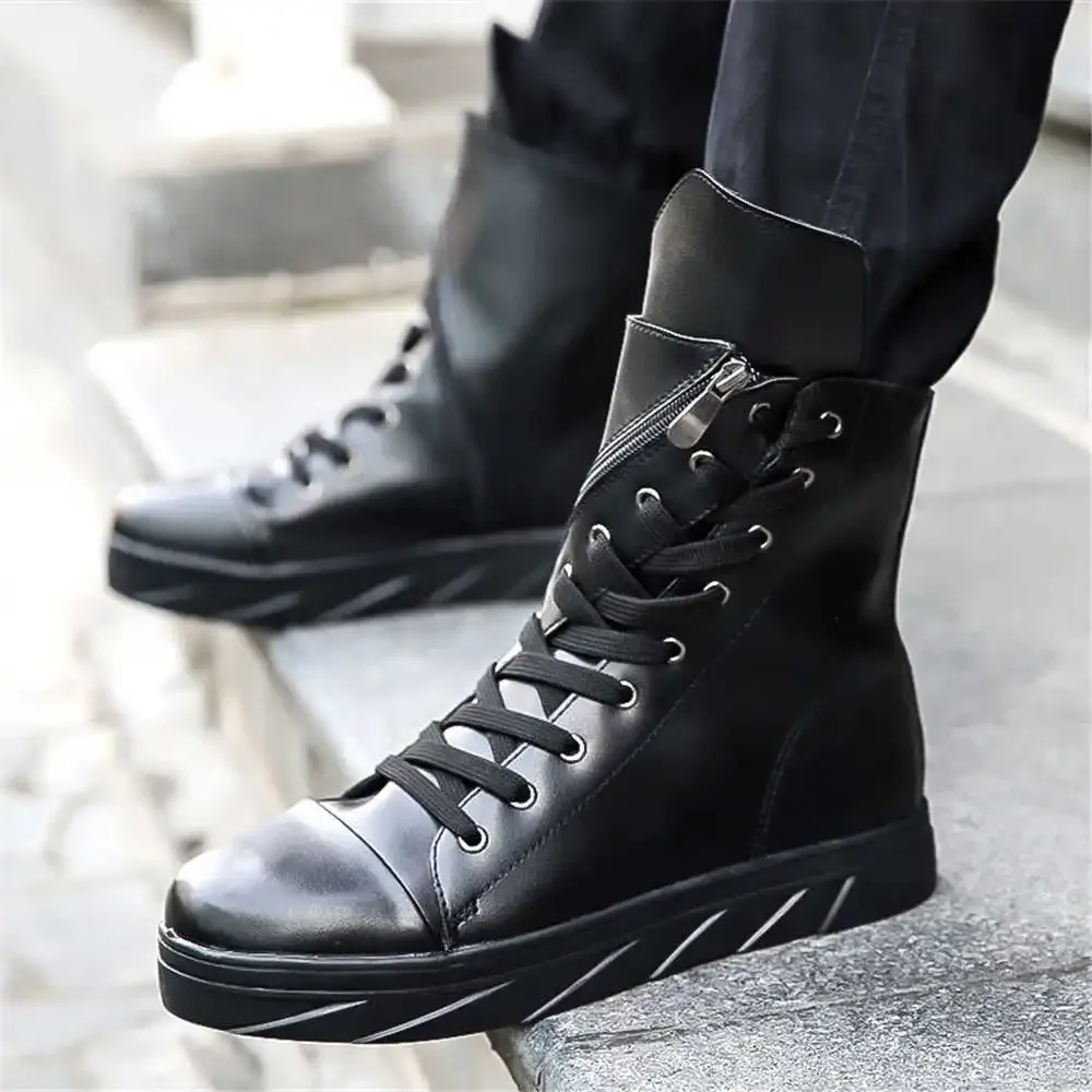 Número 43 Hight Top Sapatos Masculinos Marca de Luxo Mocassins Designer Tênis Mens Branco Sapatenis Esporte Baixo Preços Loafter Revender