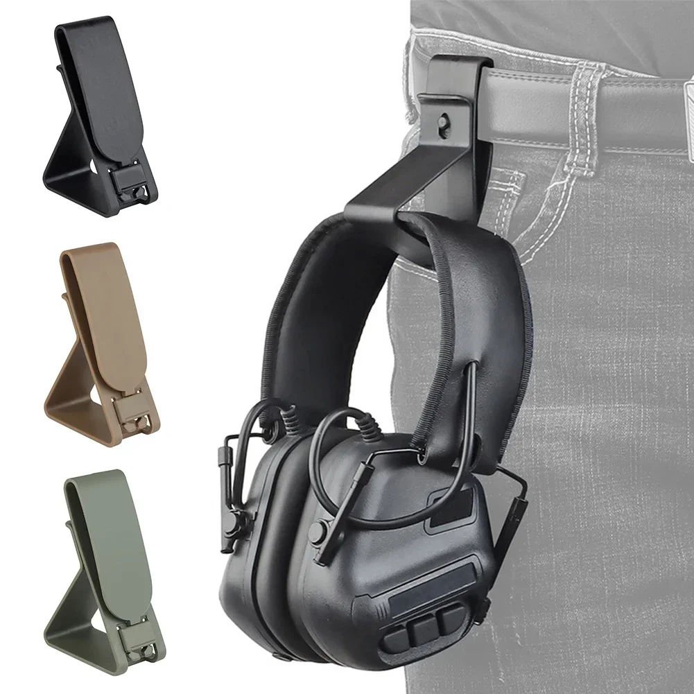 MOLLE Tactical Waist Hanging Buckle Multi-functional Wear Belt CS Tactical Headset Holder Waist Key Storage Tool Hanging Buckle